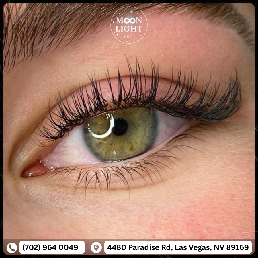 24/7 Moonlight Nails & Lashes Salon in Paradise, Las Vegas, NV 89169